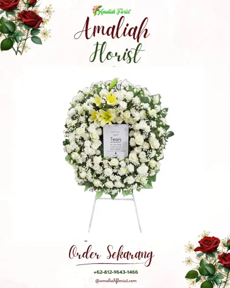 Krans Bunga Duka Gumiwang Lor